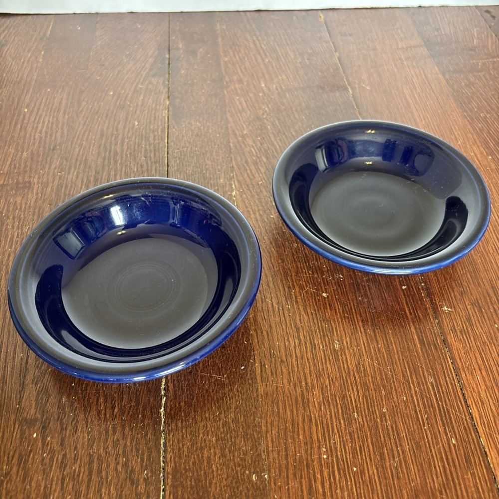 5‎ 1/4 Inch Cobalt Blue Bowl Homer Laughlin Fiesta